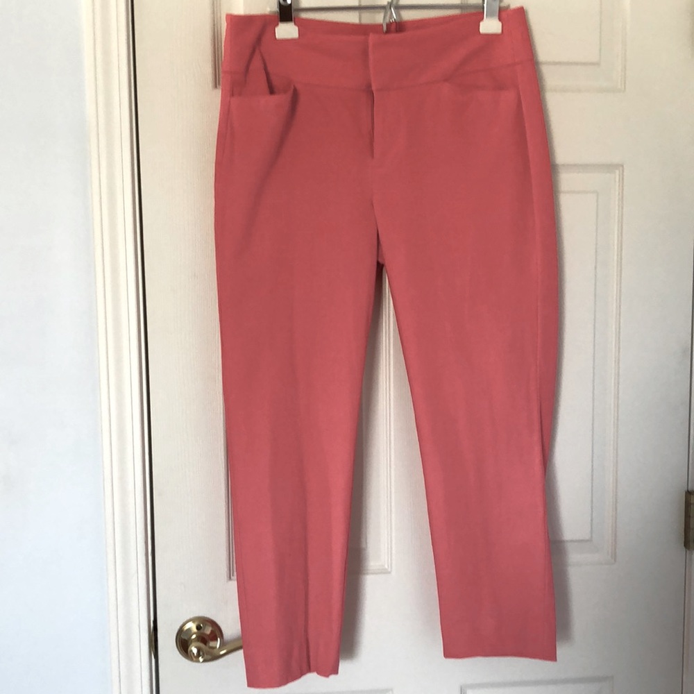 Elle ankle pants coral size 12